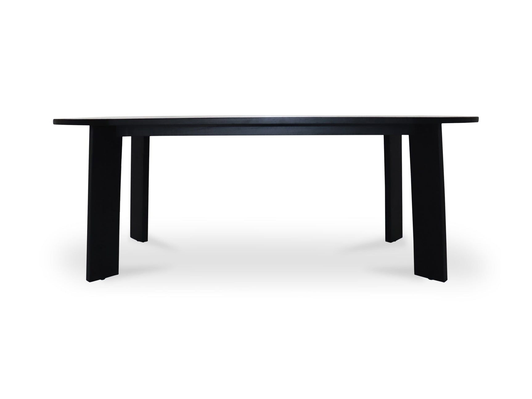 Delta Black Oval Outdoor Dining Table - Ornate Home