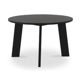 Delta Black Round Outdoor Dining Table - Ornate Home