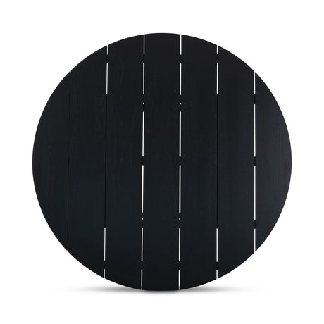 Delta Black Round Outdoor Dining Table - Ornate Home