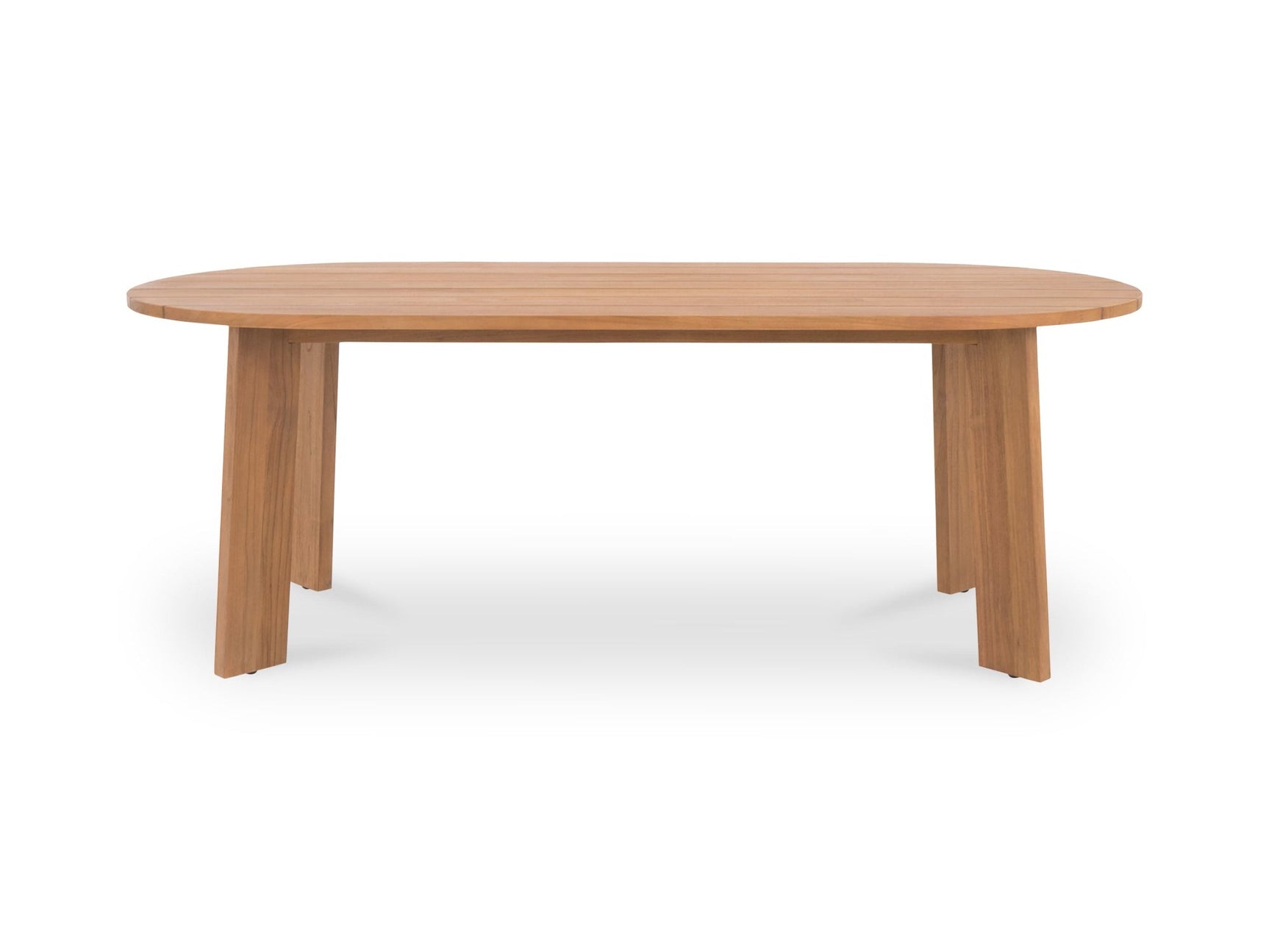 Delta Natural Oval Outdoor Dining Table - Ornate Home