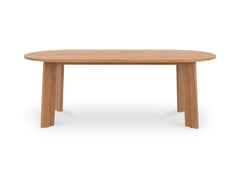 Delta Natural Oval Outdoor Dining Table - Ornate Home