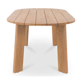 Delta Natural Oval Outdoor Dining Table - Ornate Home