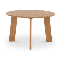Delta Natural Round Outdoor Dining Table - Ornate Home