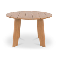 Delta Natural Round Outdoor Dining Table - Ornate Home