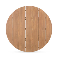 Delta Natural Round Outdoor Dining Table - Ornate Home