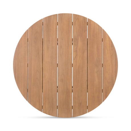 Delta Natural Round Outdoor Dining Table - Ornate Home