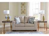 Deltona Parchment Loveseat - Ornate Home