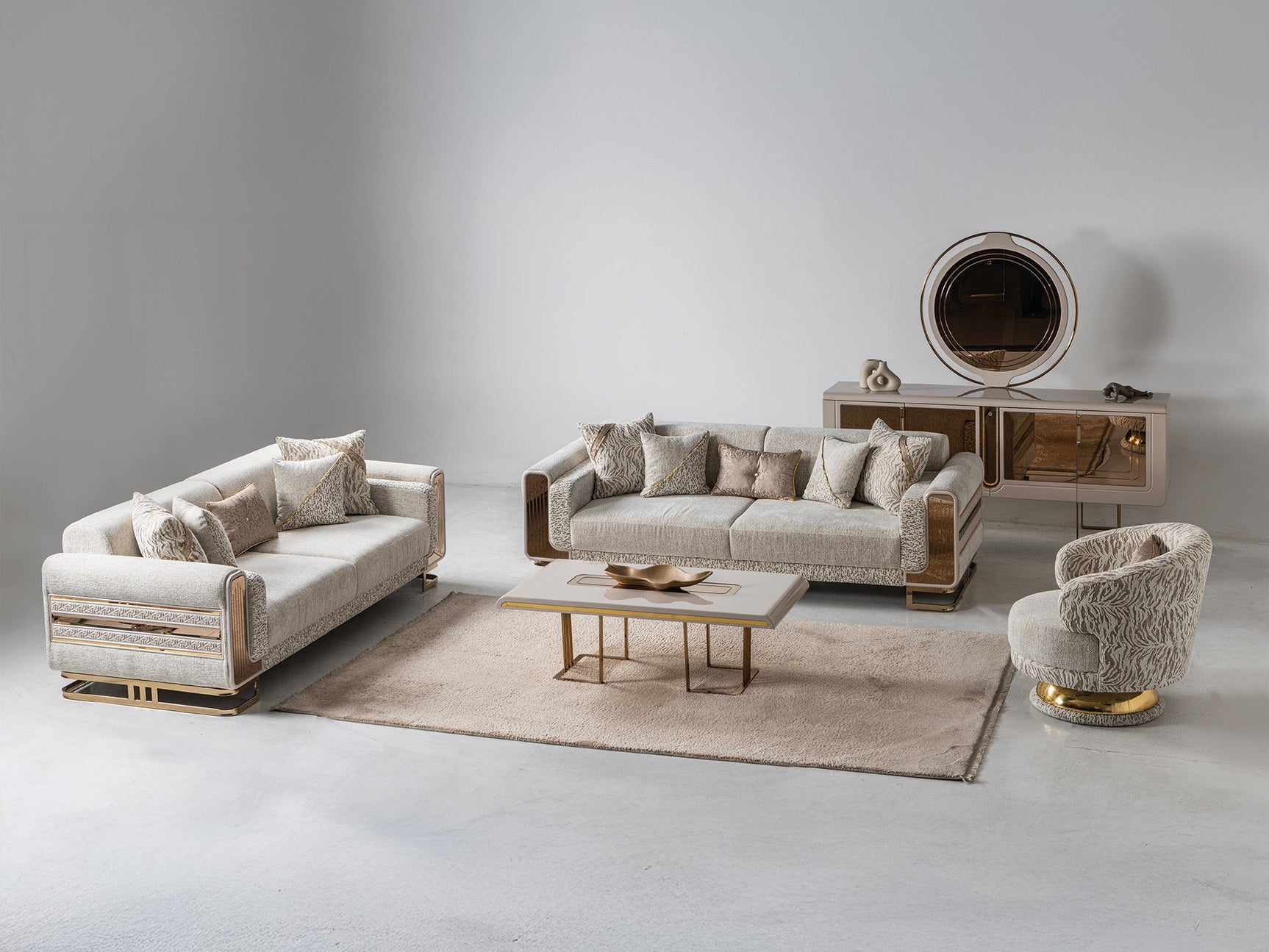 Delux Cream Chair