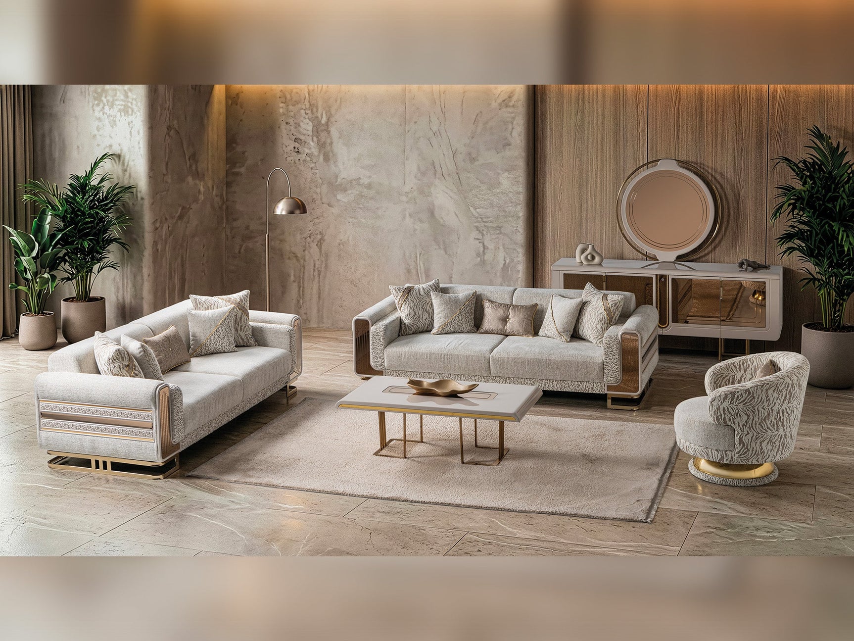 Delux Cream Chair