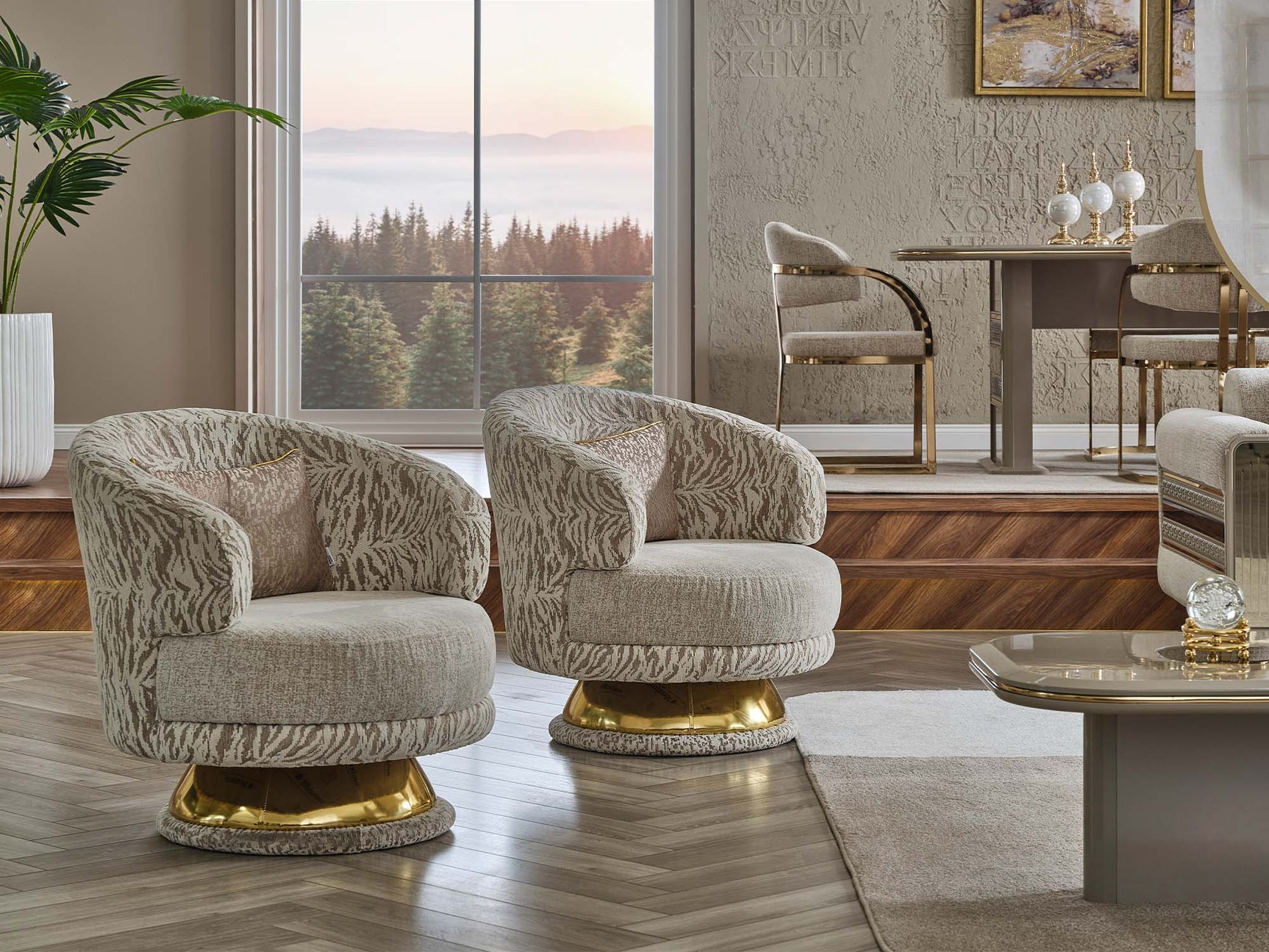 Delux Cream Chair