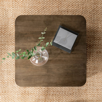 Delyla Pecan Brown Coffee Table - Ornate Home