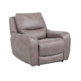 Demetrius Dark Gray Power Recliner - Ornate Home