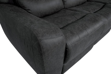Demetrius Dark Gray Power Sofa & Loveseat - Ornate Home
