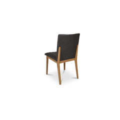 Demi Brown Dining Leather Chair (Set of 2) - Ornate Home