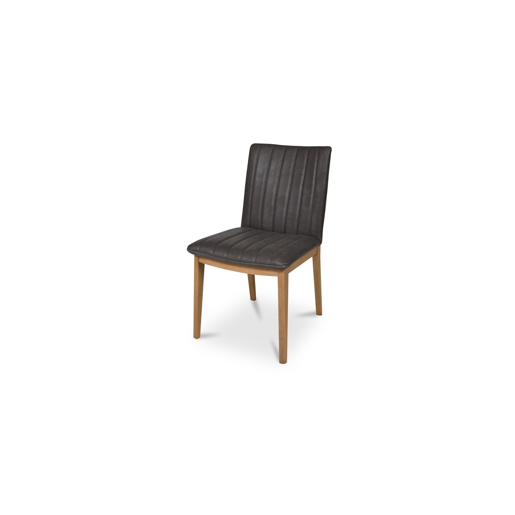 Demi Brown Dining Leather Chair (Set of 2) - Ornate Home