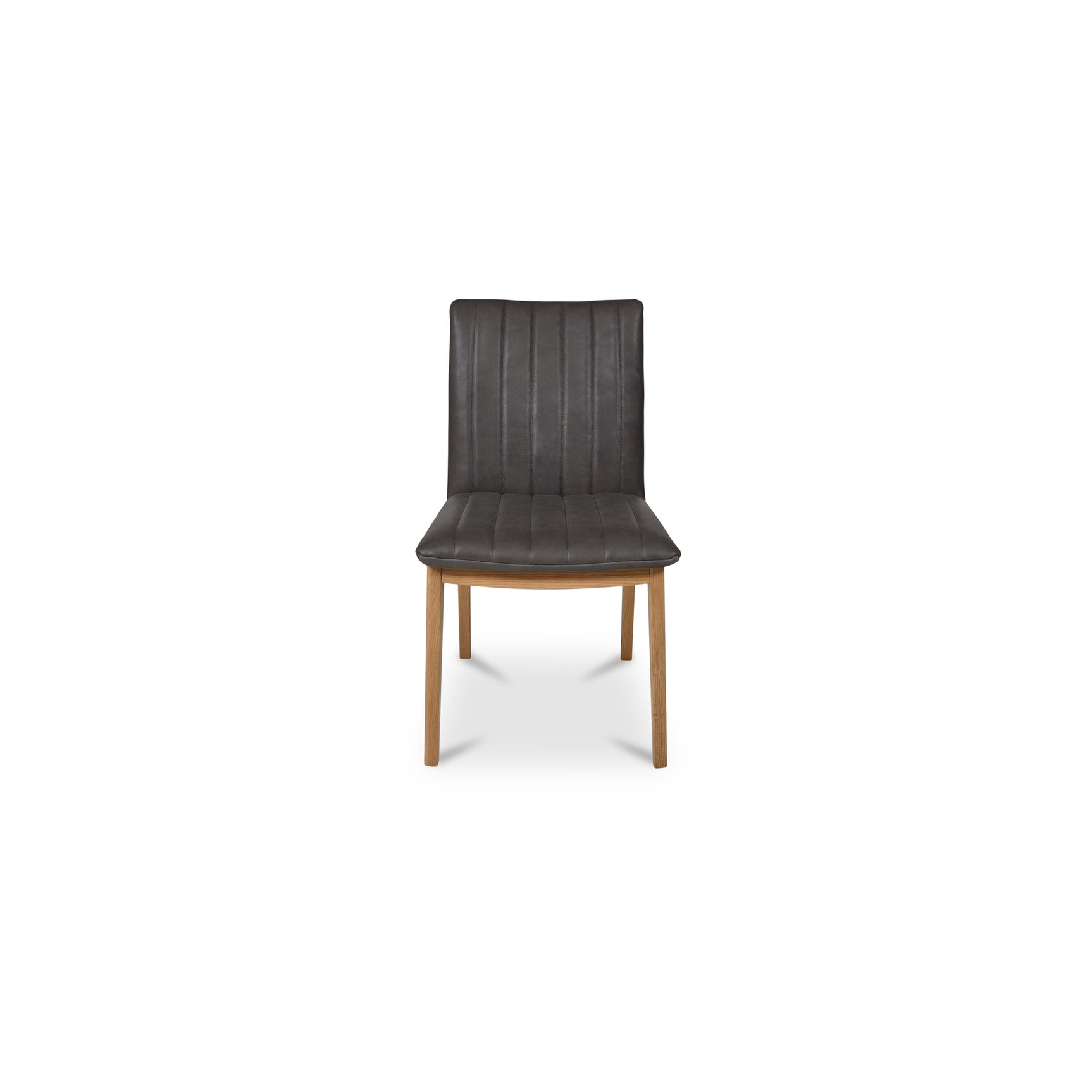 Demi Brown Dining Leather Chair (Set of 2) - Ornate Home