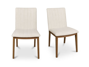 Demi Cream Dining Chair (Set of 2) - Ornate Home
