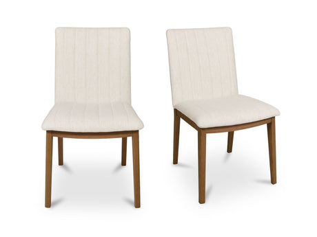 Demi Cream Dining Chair (Set of 2) - Ornate Home