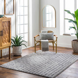 Demi Gray Washable Area Rug - Clearance - Ornate Home