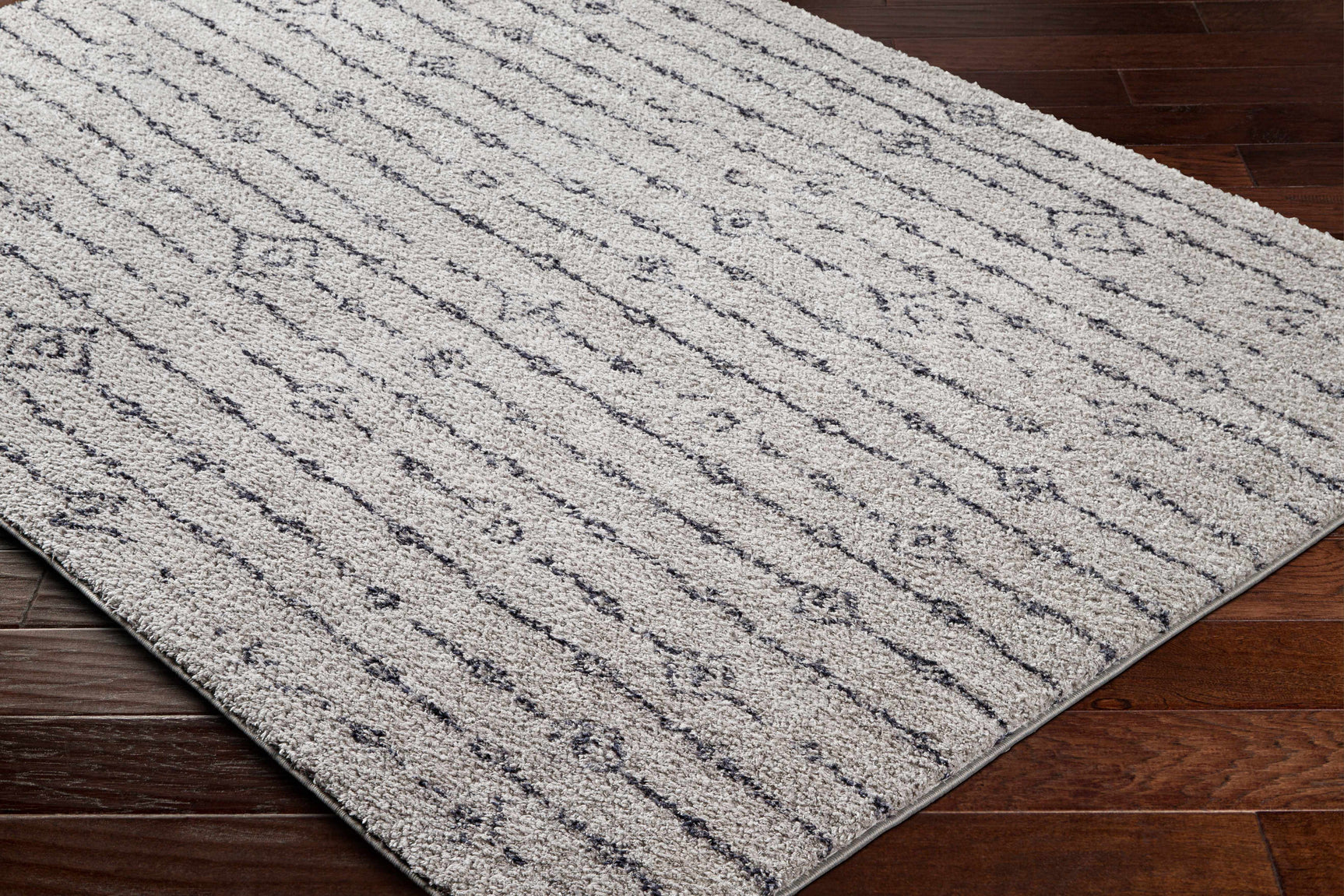 Demi Gray Washable Area Rug - Clearance - Ornate Home