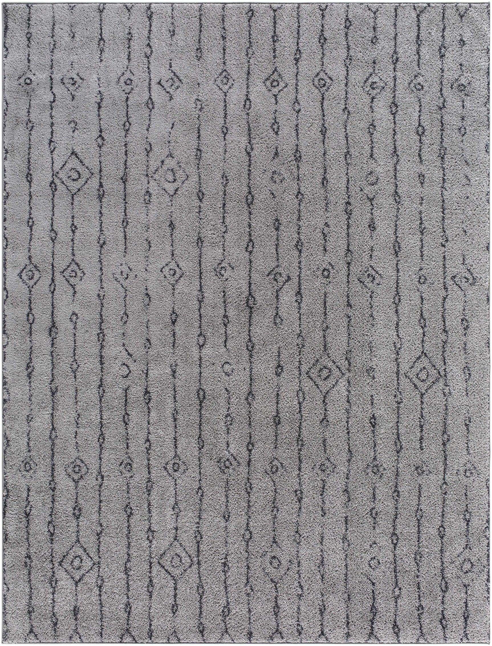 Demi Gray Washable Area Rug - Clearance - Ornate Home