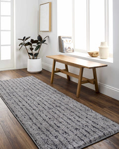 Demi Gray Washable Area Rug - Clearance - Ornate Home