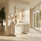 Dena Whitewashed Console Table - Ornate Home