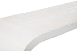 Dena Whitewashed Console Table - Ornate Home