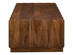 Denali Brown Rectangle Cocktail Table - Ornate Home