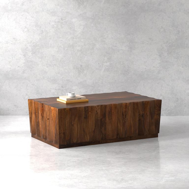 Denali Brown Rectangle Cocktail Table - Ornate Home