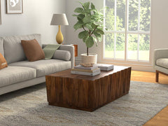 Denali Brown Rectangle Cocktail Table - Ornate Home