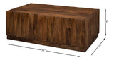 Denali Brown Rectangle Cocktail Table - Ornate Home