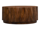 Denali Brown Round Cocktail Table - Ornate Home