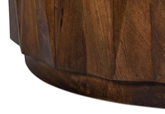 Denali Brown Round Cocktail Table - Ornate Home