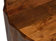 Denali Brown Round Cocktail Table - Ornate Home