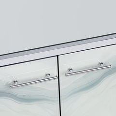 Denali White/Gray Four-Door Sideboard - Ornate Home