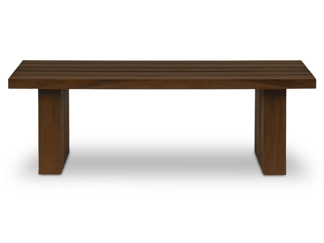 Denby Brown Outdoor Coffee Table - Ornate Home