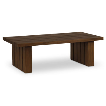 Denby Brown Outdoor Coffee Table - Ornate Home