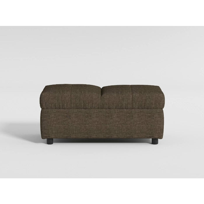 Denby Gray Storage Ottoman/Chair - Ornate Home