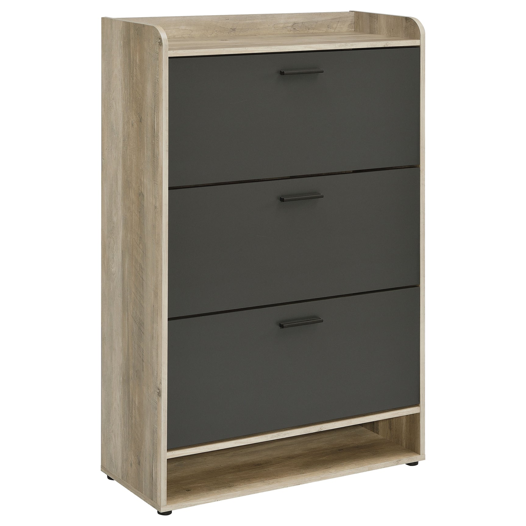 Denia Grey Shoe Cabinet - Ornate Home