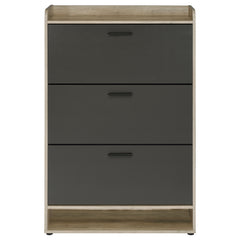 Denia Grey Shoe Cabinet - Ornate Home