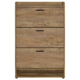 Denia Mango 3-tier Engineered Wood Shoe Cabinet - Ornate Home