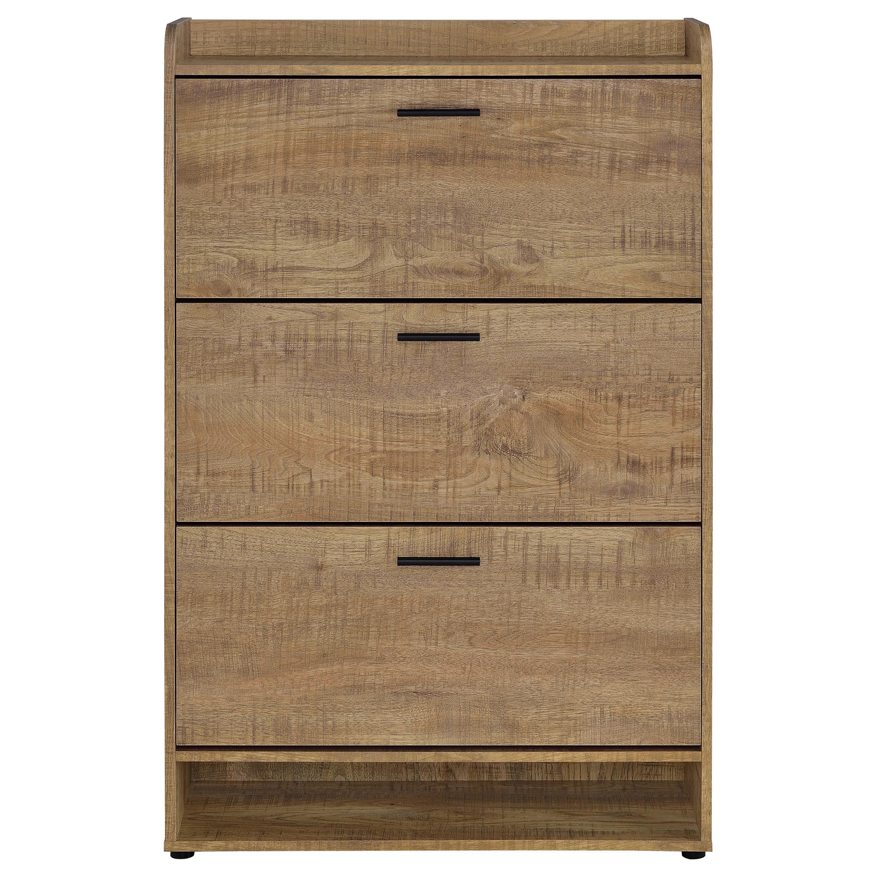 Denia Mango 3-tier Engineered Wood Shoe Cabinet - Ornate Home