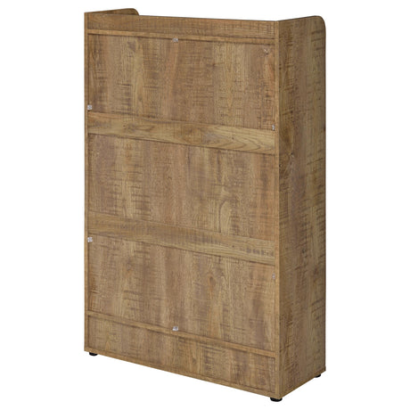 Denia Mango 3-tier Engineered Wood Shoe Cabinet - Ornate Home