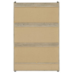 Denia White Shoe Cabinet - Ornate Home