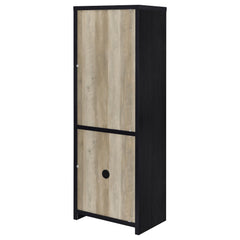 Denison Black 3-piece Entertainment Center 79-inch TV Stand - Ornate Home