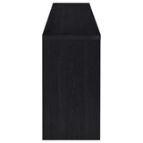 Denison Black 79-inch 4-door TV Stand Media Console - Ornate Home