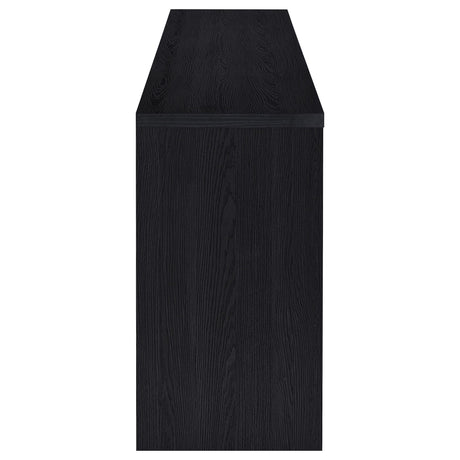 Denison Black 79-inch 4-door TV Stand Media Console - Ornate Home