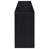 Denison Black 79-inch 4-door TV Stand Media Console - Ornate Home