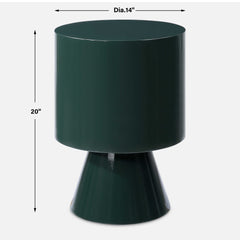 Denison Dark Green Accent Table - Ornate Home